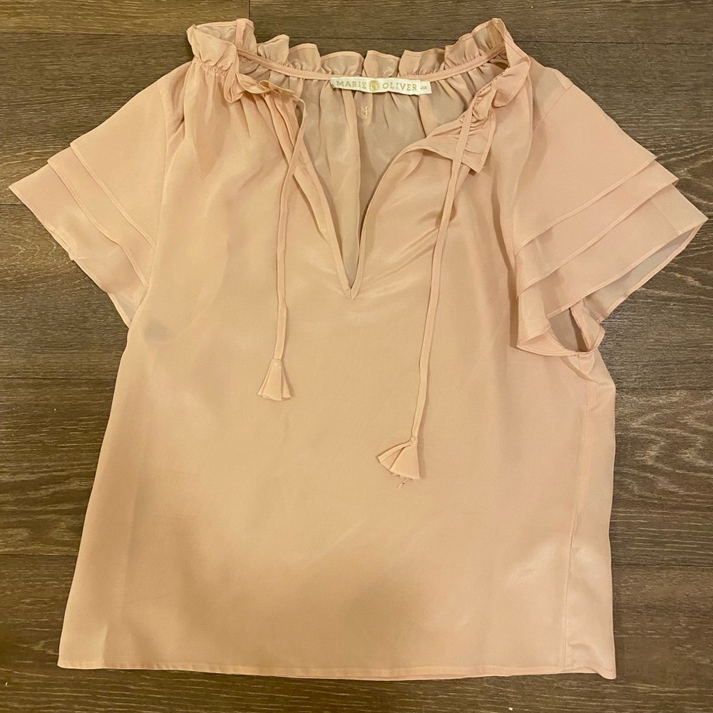 Marie Oliver Silk Top